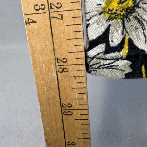 7 For All Mankind Jeans Women's 27 (4) Black White Daisy Skinny Ankle Preppy - Picture 14 of 15